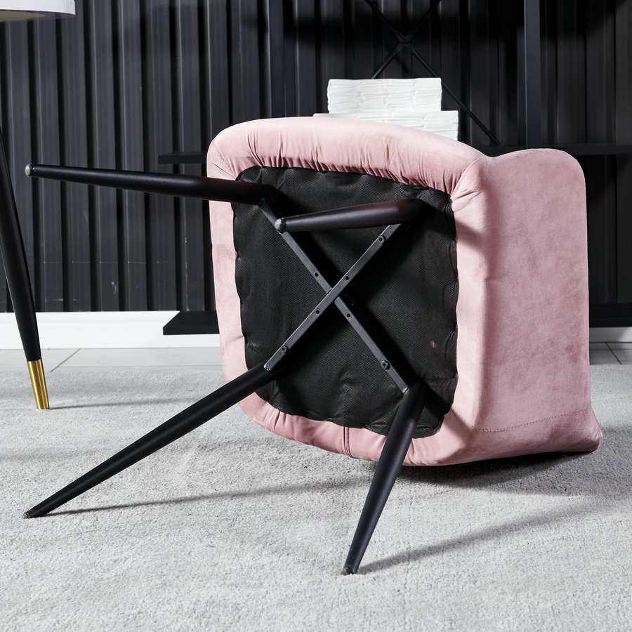 metal black velvet accent mid century arm velvet chair
