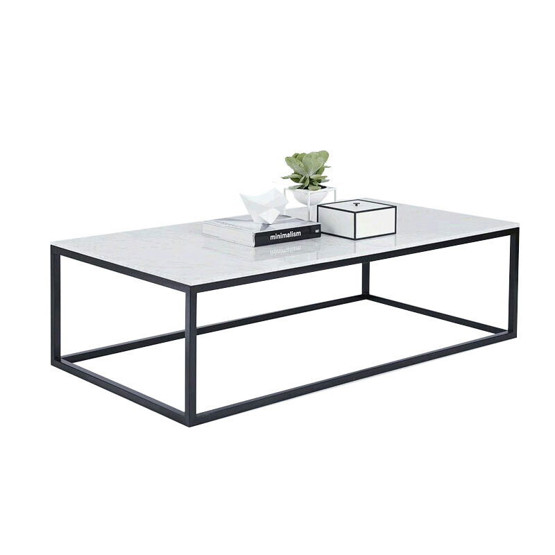 rectangle metal frame MDF tea tables coffee table