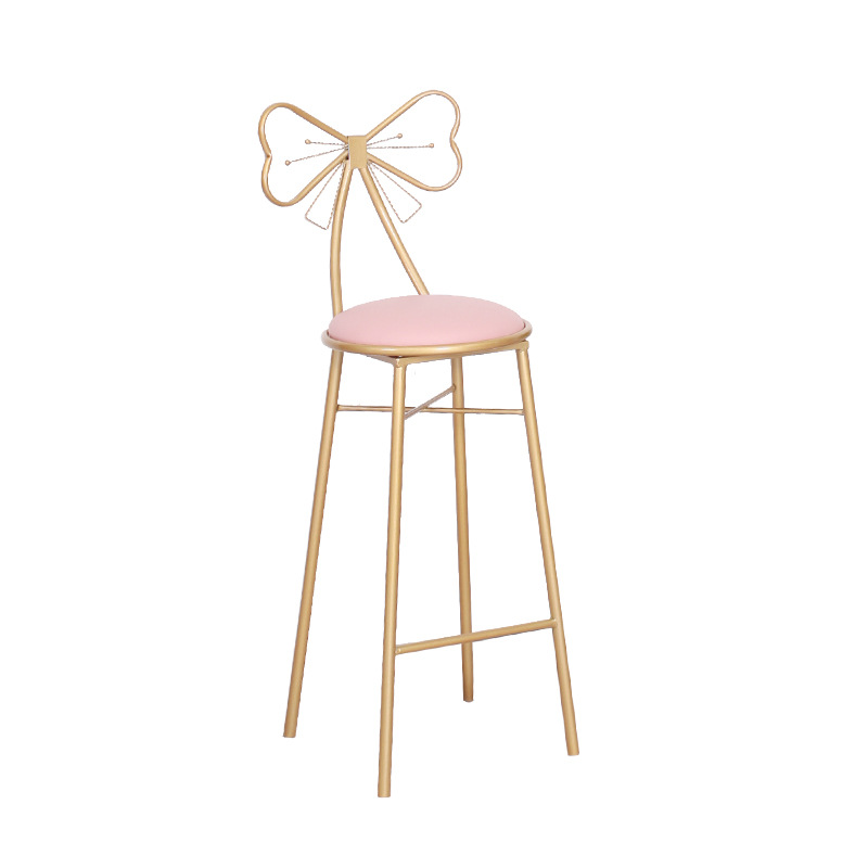metal gold leg kitchen velvet bar stool chair high high chair