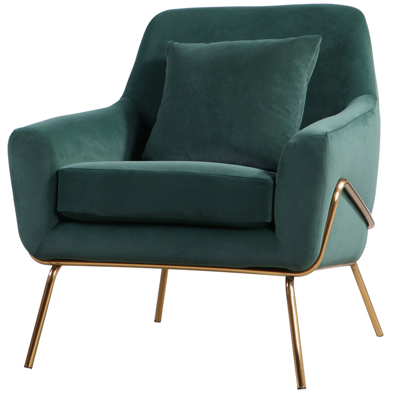 luxury sofa luxury velvet lounge chair single sofa