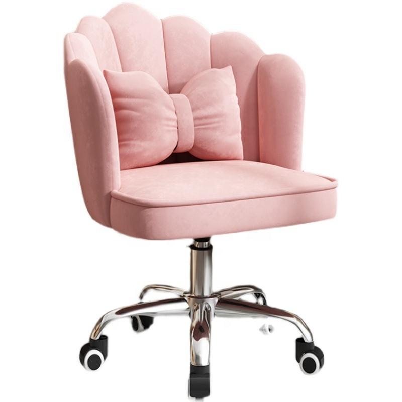 luxury metal flower shape kitchen high chairs bar stool velvet