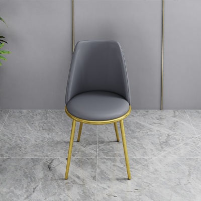 furniture upholstered leather dining chairs with gold legs