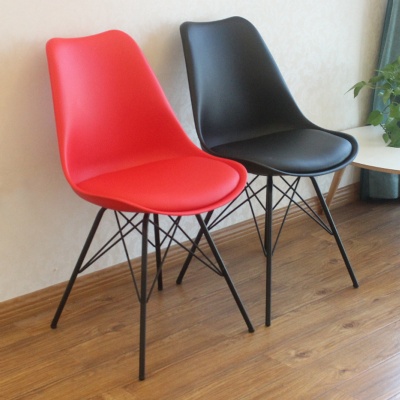 chairs modern restaurant cafe furniture chair plastic chairs with metal legs