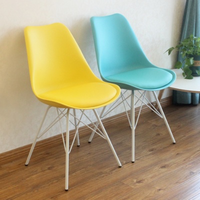 chairs modern restaurant cafe furniture chair plastic chairs with metal legs