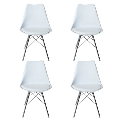 scandinavian design modern home furniture chairs dining chair metal leg