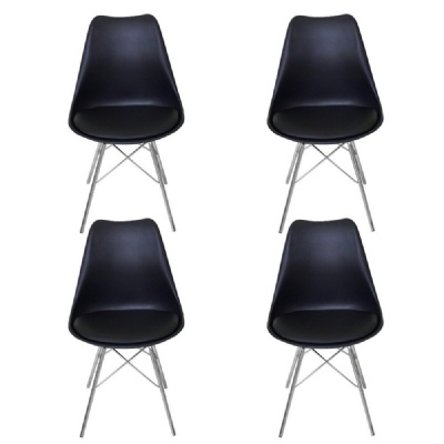 scandinavian design modern home furniture chairs dining chair metal leg