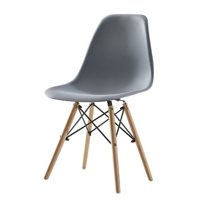 wholesale design nordic plastic chair wood legs plastic chairs dining chairs modern luxury