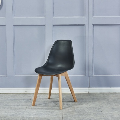 nordic plastic chair for cafe modern scandinavian dinning chairs