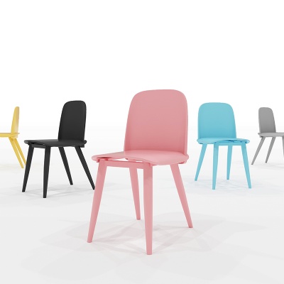 simple design chair plastic chairs with metal legs