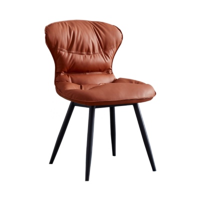 mid century leather lounge chair accent chairs furniture modern
