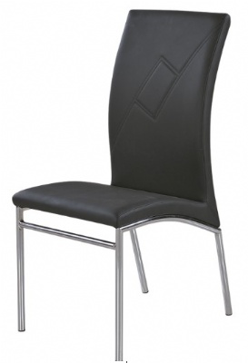 leather dining chairs upholstered 	 high back pvc pu living room chair