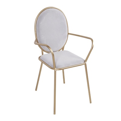 gold leg modern nordic arm velvet chair pink