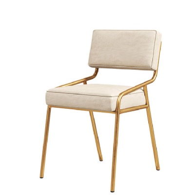 golden leg velvet white velvet dining chairs modern luxury gold leg