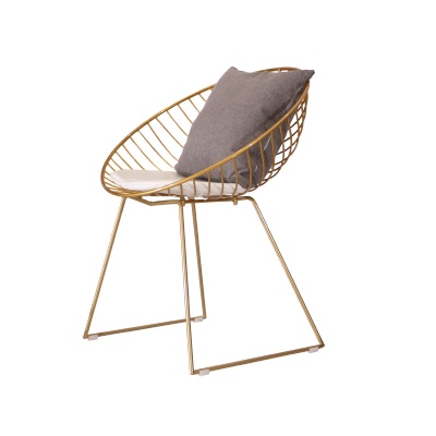 industrial classic nordic modern high end gold legs chairs