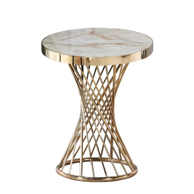 gold leg design nordic luxury ceramic round dining table
