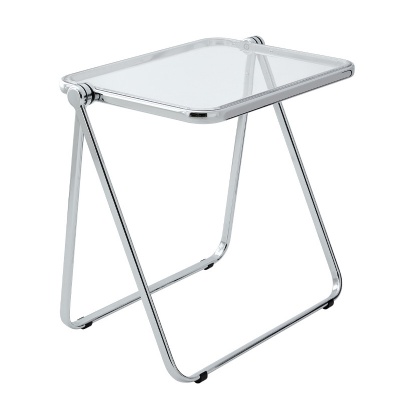 luxury clear PET folding rectangle table