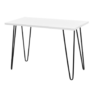 living room rectangle black metal cafe table and chair