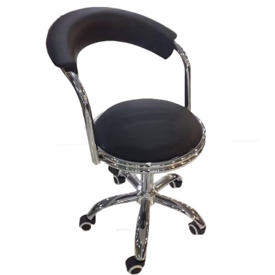 commercial use metal swivel leg kitchen leather bar stool