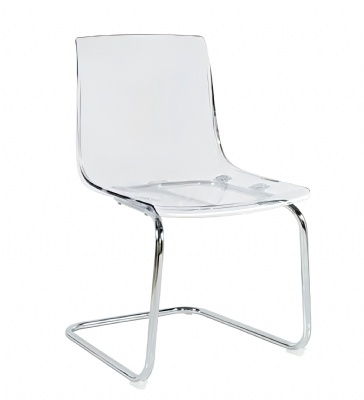 modern luxury dining chairs PC clear dining chairs modern metal legs