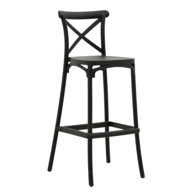 Stackable Furniture Plastic Bar Stools High Bar Chair For Restaurant And Cafe Bar Chair