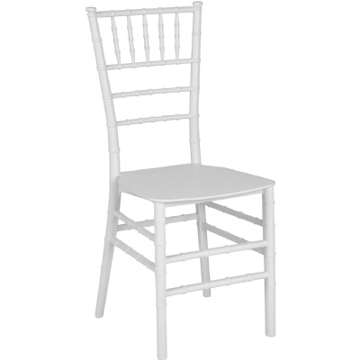 Factory Wholesale plastic wedding chairs luxury white party chairs chiavari resin chairs