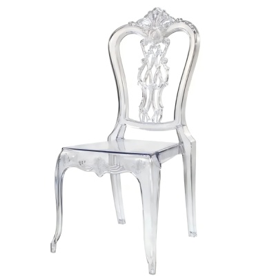 Clear transparent resins chairs pc chair wedding chairs events