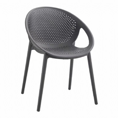 plastic chair popular cafe restaurant garden chair living room furniture