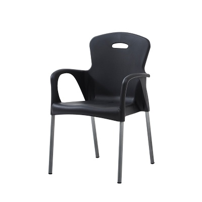 stackable plastic zrmchairs with metal legs restaurant chairs modern chair nordic style