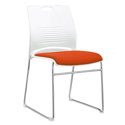 OFFICE modern design chair pp seat plastic dining chairs modern orange office chair