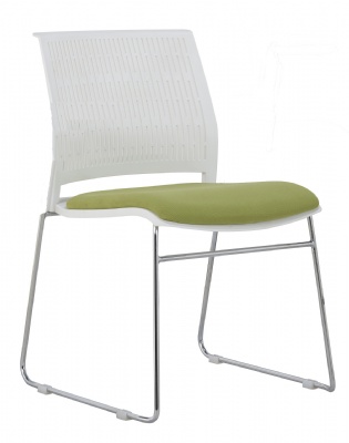 office metal leg plastic pp dining room modern dining chair