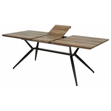 Rectangular Dining Table Extendable Home or Hotel Furniture for Kitchen Living Room or Dining Room