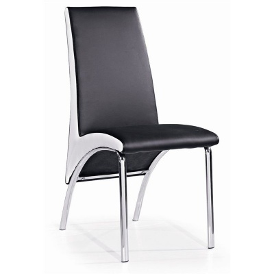 Modern Design Light Luxury Dinning Chair Carbon Steel Leg Home Furniture Dining Room Set Pu leather